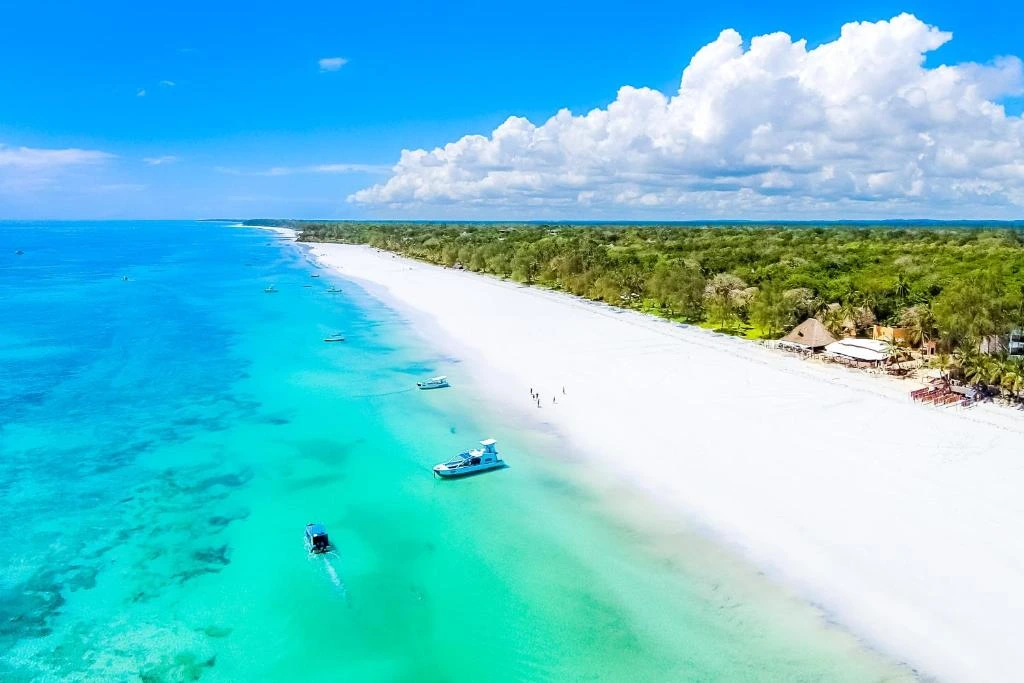 The Sands at Nomad Diani boutique hotel beachfront and rooftop bar